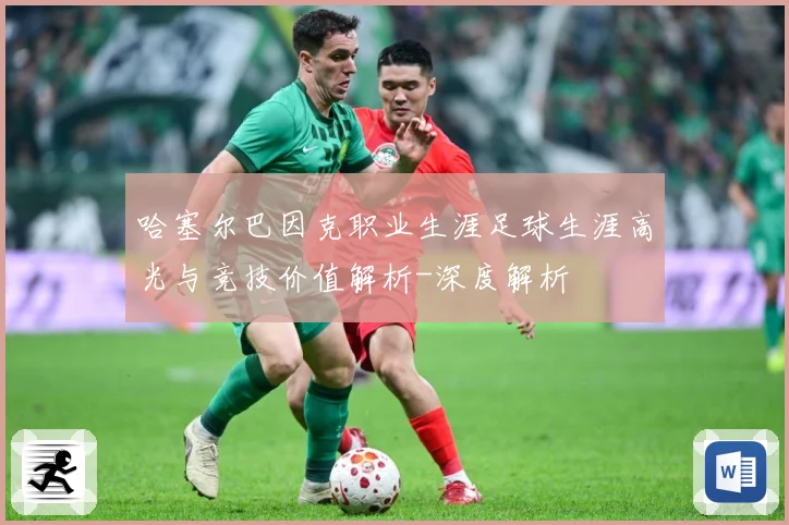 哈塞尔巴因克职业生涯足球生涯高光与竞技价值解析-深度解析